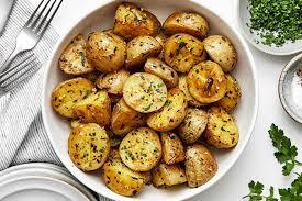 garlic roasted potatoes
