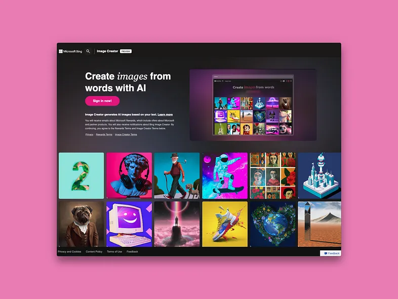 Bing AI Image Generator